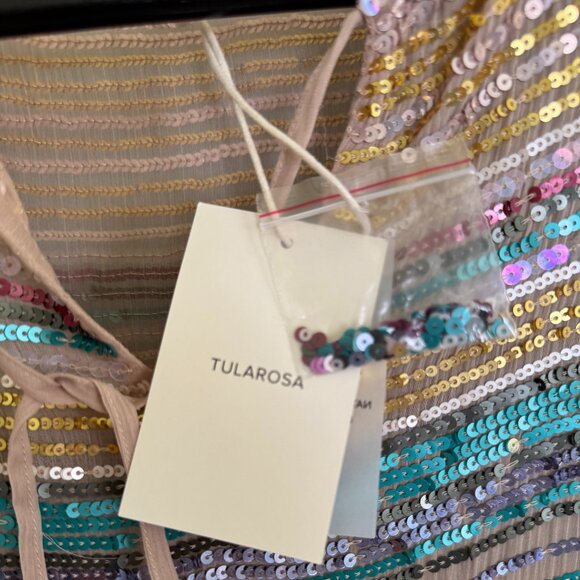 Pastel Sequin Mason Dress by Tularosa - Picture 7 of 9